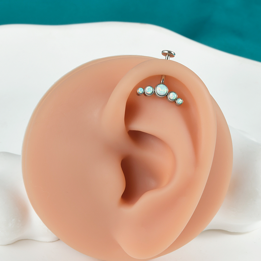 1pc chirurgischen Stahl cz Ede – Body Jewelry Threadless Bewertung und Preis